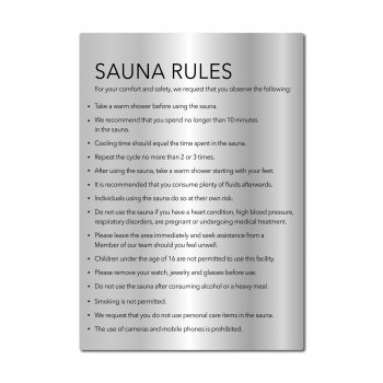 Κανόνες SAUNA